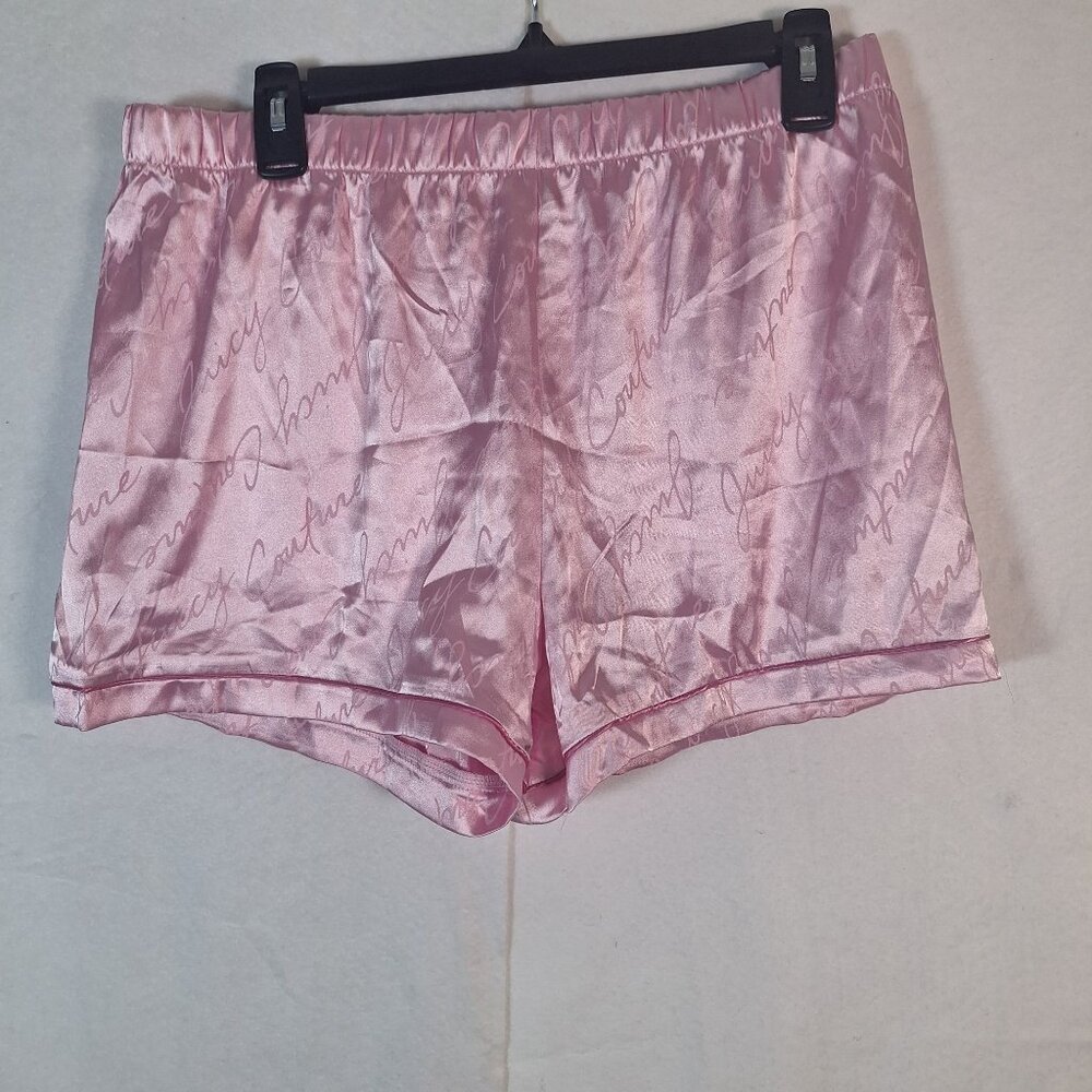 Y2K Juicy Couture Pink Pajama shorts size large